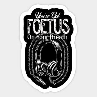 foetus indie Sticker